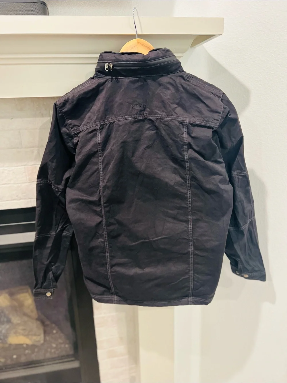 Kuhl Men's Black Military Field Jacketkü Men’s Black Militsry Field Jacket